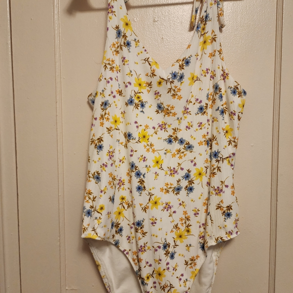 Floral Bodysuit 2XL